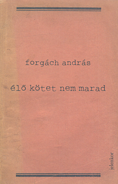 Élő kötet nem marad